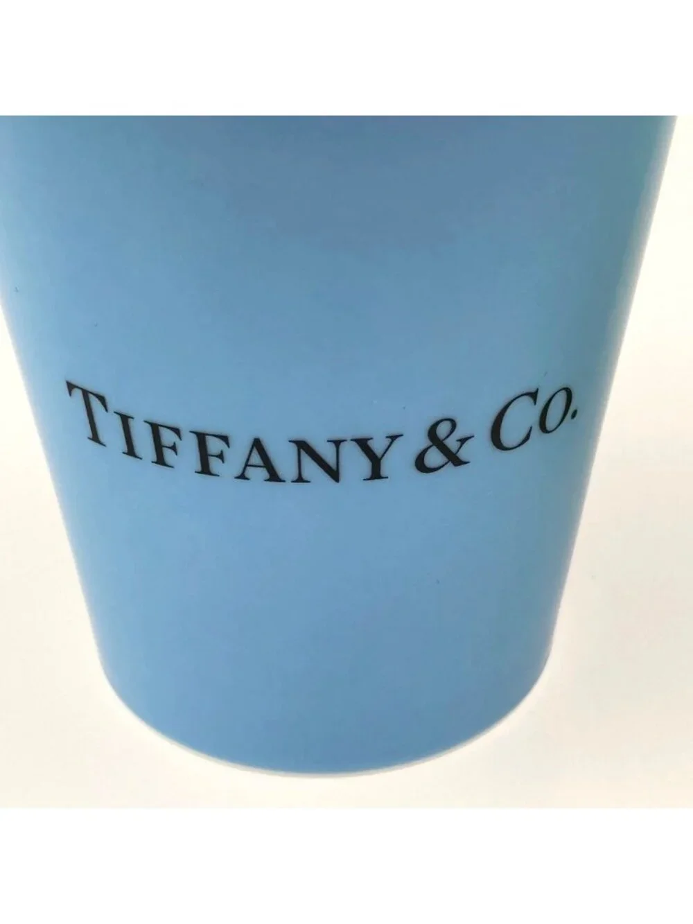 Tiffany & Co Bone China Coffee Cup Set of 2 with Paper Bag